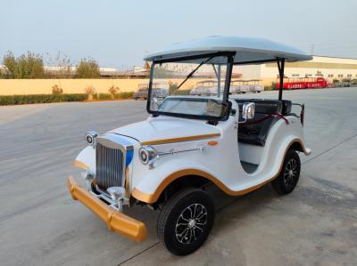 China 6-8 Seats Electric Vintage Car White Utility Lithium Evolution Sightseeing Car Factory Wholesale Price for sale