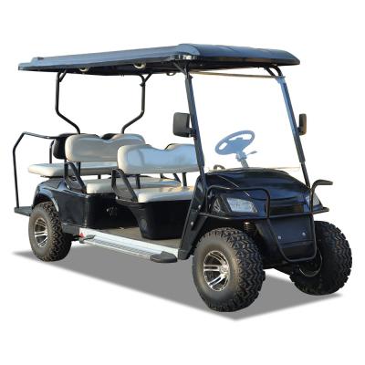 China New Design 30mph Low Speed Vehicle Golf Cart 6 Passenger OEM Free Shipping Hot Sell for sale