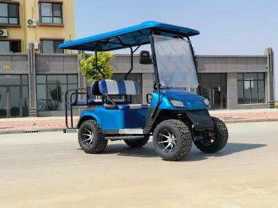 China Affordable Price 4 Seater Golf Cart High End Instrument Panel NEV GOLF Cart With Bumper for sale