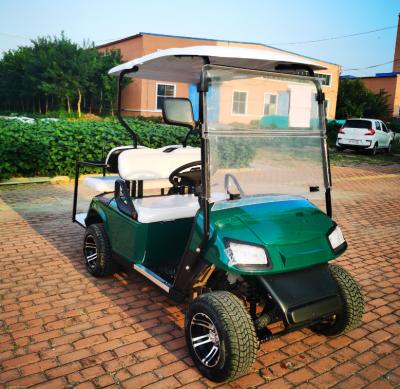 China Lead-acid Cell 4-Wheel 4-Seater Golf Cart 10 Inch Tiren Inch Tire Public Road Approved for sale