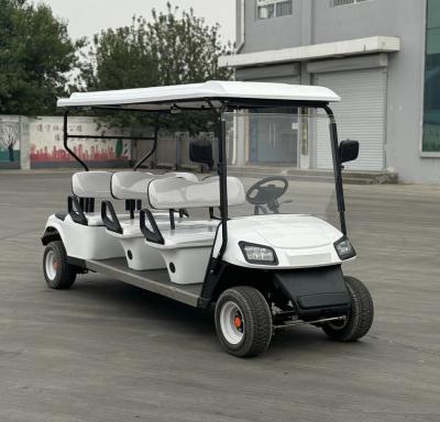 China Off Road 6 Seater Electric Golf Cart Lithium Battery Powered For Outdoor Playground for sale