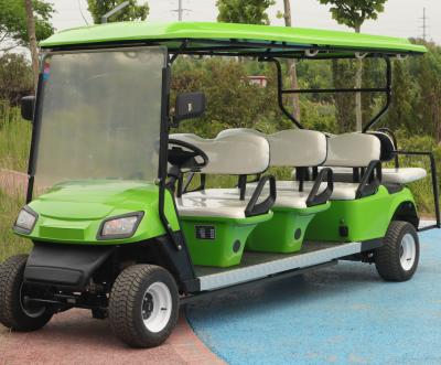 China Adult 8 Seater Golf Cart Optional Lithium Battery Customized Support OEM for sale