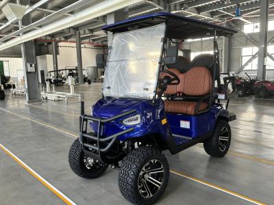 China Electric Golf  Cart 2+2 Passenger Lead Batteries Powered Four Wheeler Hunting Cars for sale