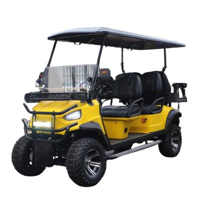 China Standard New Designed 6 Seater Golf Cart Sightseeing Vehicle For Scenic Spots for sale