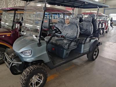 China Latest Golf Cart High Quality 5kw Motor With Lithium Battery And 12'' Off -Road Tires Road Legal for sale