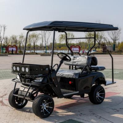 China 2+2 Person Modern Golf Cart Fast Electric Mini Mobility Steering Hunting Golf Cart Wholesal for sale