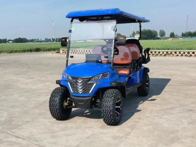 China Personal Customized 6 Seater Golf Cart CE Certificates 4 Wheel Battery Powered Electric Golf Buggy for sale