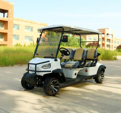 China Front Independent Suspension Electric Golf Cart CE Approved 4 Seater Golf Cart for sale