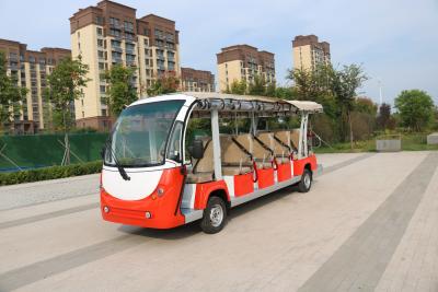 China Customizable 17-Seater Convertible Electric Sightseeing Car Ideal For Scenic Spots Hotels And Airport Transfers for sale