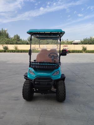 China Blue 4-Seater Electric Golf Cart ODM OEM Support For Customization For Golf Courses for sale