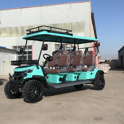 China 4 6 Seater Electric Street Legal 8 Bus Offroad Man Golf Carts Buggy Car for sale