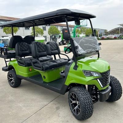 China Four Seater Golf Cart Powerful Engine Multi Functional Seating Adaptable To Various Course Challenges for sale