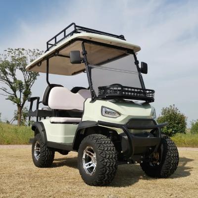 China The Pointed-Head Off-Road Electric Golf Cart Can Seat 4 People And Is Suitable For Seaside Hotel Pick-Up And Drop-Off. It Supports Customization And Provides CE Certification. for sale