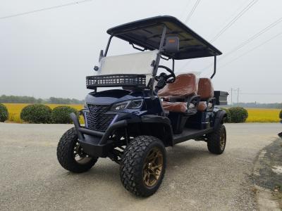 China Black Four-Seater Electric Off-Road Golf Cart With Bucket, Customizable Color And LOGO Available, OEM And ODM Available for sale