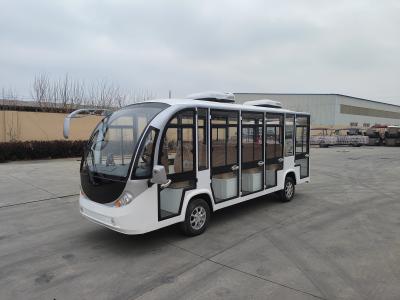 China Straat-legaal 14 zitplaatsen elektrische pendelbus stad sightseeing bus off-road auto toeristische bus te koop Te koop