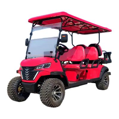 China 2 4 6 8 Seater Comfort 48v 5kw Low Speed Vehicle Street Legal Electric Golf Carts For Sale for sale