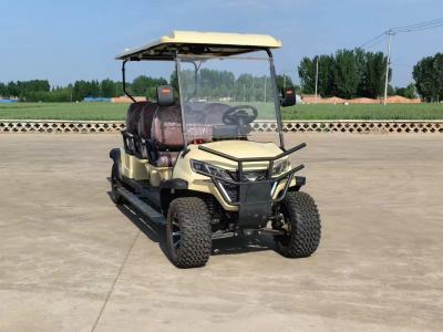 China The 6-seater Classic Golf Cart Is Now Available! Equipped With High-quality Suspension System, Shock Absorption Performance Is First-class, Can Easily Deal With Grass, Sand And Other Complex Terrain for sale