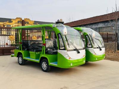 China The 11-Seater Open-Top Electric Sightseeing Bus Can Be Customized With Color And LOGO. OEM And ODM Are Available Directly From The Original Manufacturer. for sale