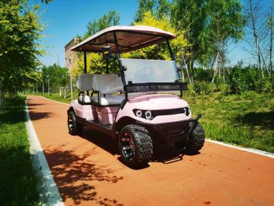 China The 4-Seat Luxury Electric Golf Cart Can Be Customized And Provides OEM And ODM Is Suitable For Various Scenarios Such As Scenic Spots And Hotel Luggage Check-In. for sale