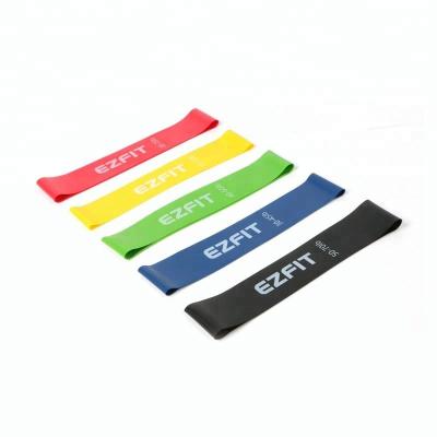 China Home Exercise With Resistance Band Sporting Goods Custom Printed Fitness Booty Bands Resistance Latex Resistance Band for sale