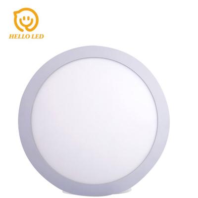 China New LUX NH-80 6W Modern Cayman Small Led Hello Panel Light With Narrow Edge Round for sale