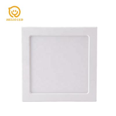 China Meeting Rooms Aluminum Led Panel Light 12watt Slim Led Square Panel Lamp for sale