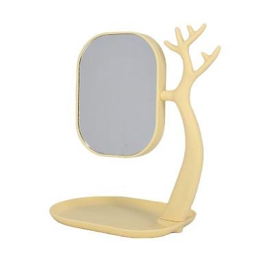 China Minimalist Creative vanity mirror Antler vanity mirror Simple vanity mirror for sale