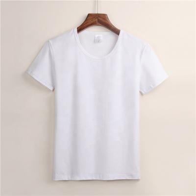 China Logo Custom Size Custom Printing Polyester White QUICK DRY Washed Slim Fit Summer Women Thick T-Shirt for sale