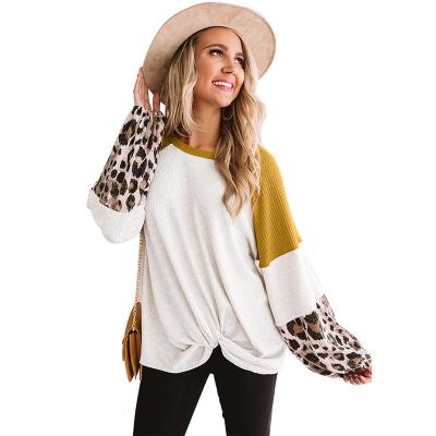 China 2021 New Autumn And Winter Anti-wrinkle Women's Long Sleeve White T-shirt With Round Neck for sale