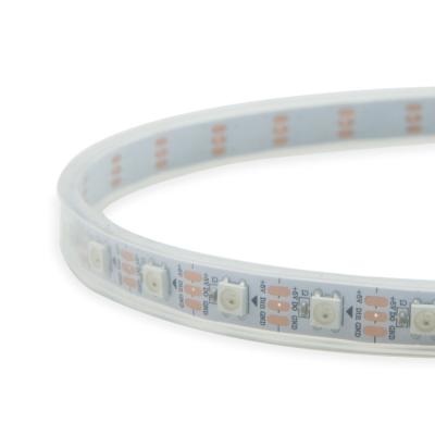 China Garden Factory Price Bendable Garden Accessible Led Strip RGB 60leds/M Ip 67 Dc5v for sale