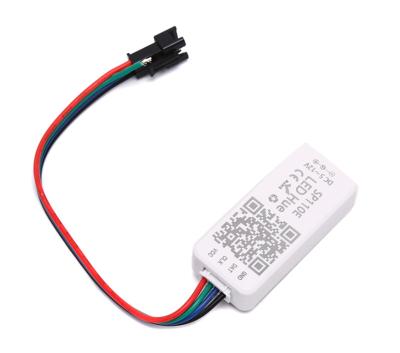 China Mini Control Lights Glite Factory Price APP Control DC5~12V 1024 SPI Pixels SPI Controller LED Module BT SP110e and Pixel Light Control for sale