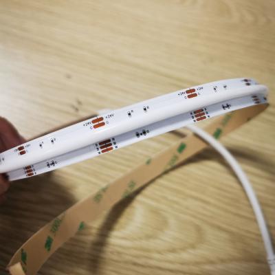 China Addressable Theme Park Glite COB Muti-color RGBW 840LEDs/m DC24V 18W LED Strip For Theme Park for sale