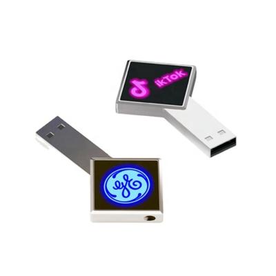 China New Arrival Custom Logo Glowing Metal Gadgets USB Memory Sticks USB Key Flash Drives Bulk Pen Drive 128gb for sale