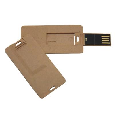 China Paper eco-friendly degradable fiber mini USB card flash drive pendrive USB 3.0 flash memory stick for sale