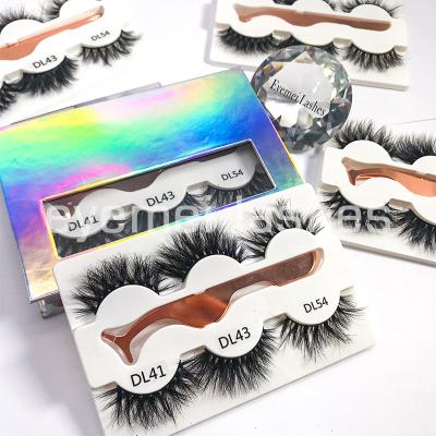 China Amazon good quality top lashes 3d 25mm lashes eyelash packaging box 25mm custom mink eyelash vendor customized boxes for sale