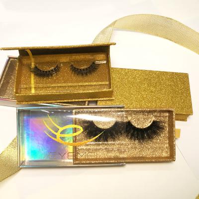 China Custom 3D Mink False Eyelash Long Box Eyelash Packaging Manufacturer Wholesale Private Label Natural Free Sample for sale