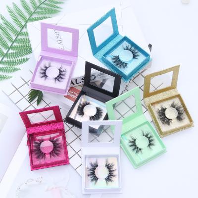 China Good Quality 3D 25mm Mink Eyelash False Lashes Person Lashes Vendor Customized Boxes for sale