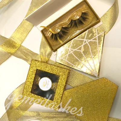 China 2021 New Arrivals 25mm Good Quality False Eyelashes 3d Mink Eyelash Lashes Individual Vendor Customized Boxes Case for sale