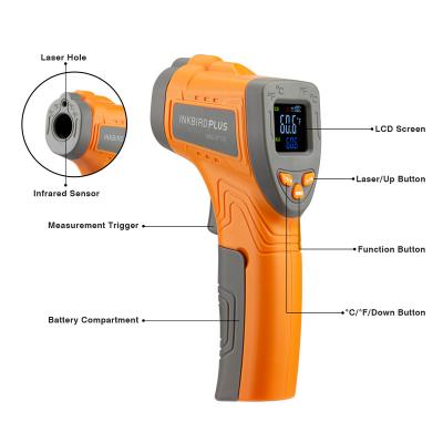 China Inkbird Digital Laser IR INK-IFT01 Infrared Non-contact Gun Detect Thermometer Industry INK-IFT01 for sale