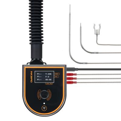 China INKBIRD Wifi and BT Wireless Connection BBQ Temperature Controller with Fan for Kettle Grill, Kamado Grill, Green Egg 11.42in*8.66in*5.51in for sale