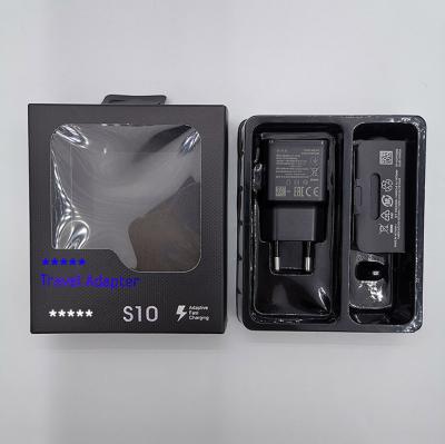 China Original Mobile Phone US Phone Charger Set For Samsung S10 Fast Charger Data Cable Set for sale