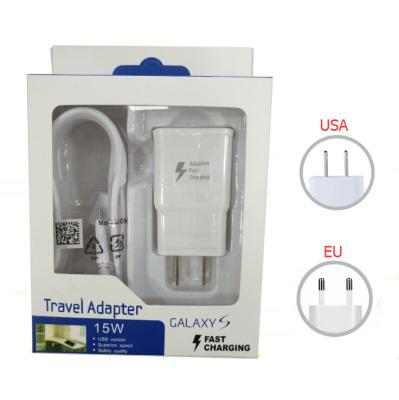 China Mobile Phone Factory Direct Travel Quick Charger 2.0 For Samsung S7 Charges European And US Regulations for sale