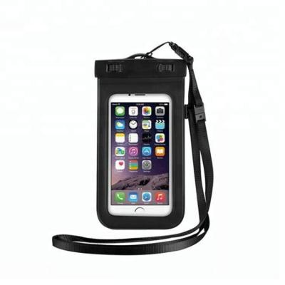 China Manufacturer Universal PVC Waterproof Diving Bag For Cell Phones Pouch Underwater Case for sale