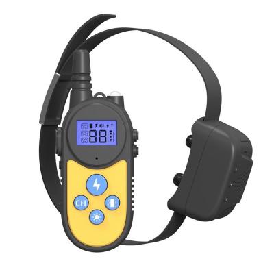 China Stocked Hot Selling Sustainable Slave Digital E-shock 3280FT Walkie Talkie Dog Training Collar for sale