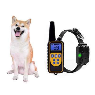 China Remote Collars Stored Waterproof Vibration No Shock Dog Training Collar Wholesale High Quality for sale