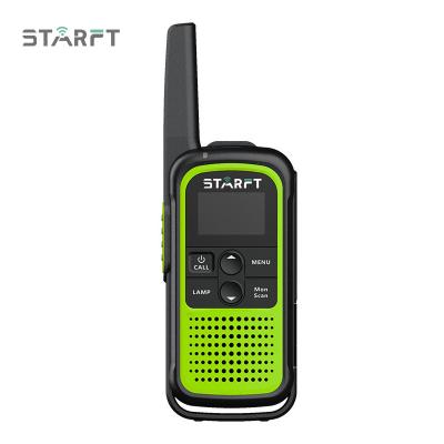 China USB Radio Starft JV01 FRS PMR Microphone LCD Display Screen Flashlight Walkie Talkie NOAA License Free Function for sale