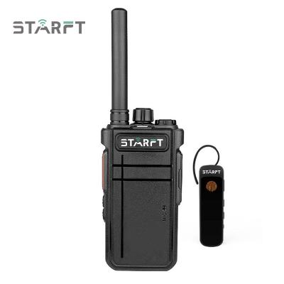 China Large Battery Starft CD101 2000mah Intercom UHF 400-480mhz VOX Handheld Finger Scan Wireless Walkie Talkie 2000mAh for sale