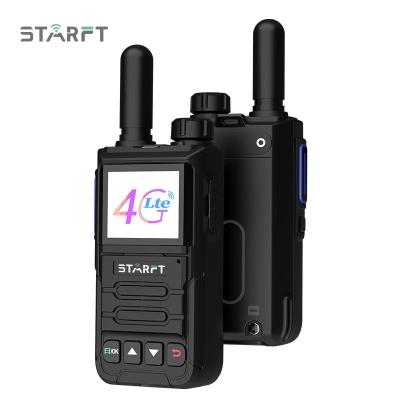 China Starft NB915 4G LTE Walkie Talkie 5000km Long Talk Range POC Radio Sim Card Wireless Walkie Talkie 4500mAh for sale