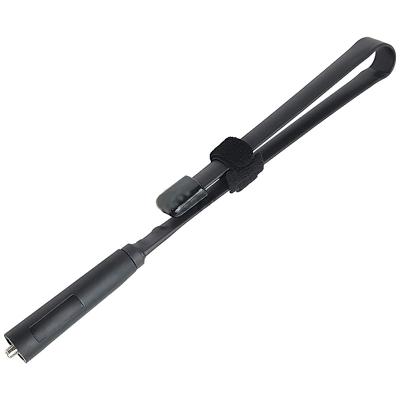 China Starft Foldable Flat Steel Foldable-Antenna 136MHz-520MHz High Gain Dual Band Tactical Antenna For Handheld Walkie Talkie for sale