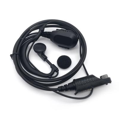 China Original High Quality Clear Loud Waterproof Headset PTTs VOX PTTs VOX Noise Two Way Radio Earphone For HD1 for sale